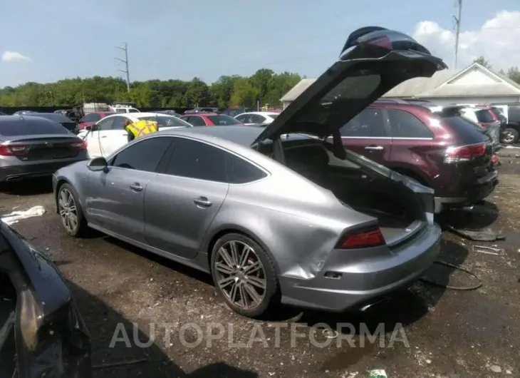 AUDI A7 2016 vin WAU2GAFC5GN003417 from auto auction Iaai