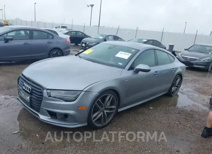 AUDI A7 2016 vin WAU2GAFC6GN082404 from auto auction Iaai