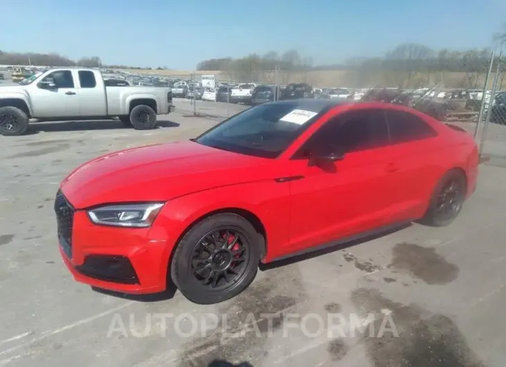 AUDI S5 COUPE 2018 vin WAUR4AF57JA002552 from auto auction Iaai