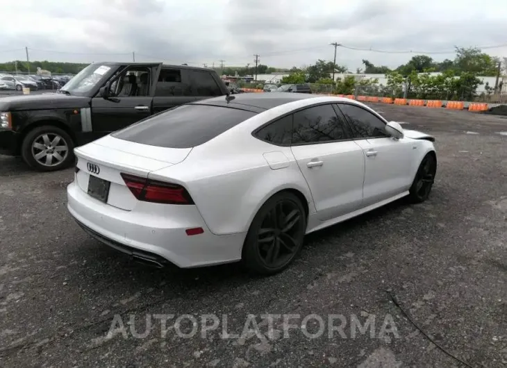 AUDI A7 2016 vin WAUWGAFC6GN169365 from auto auction Iaai