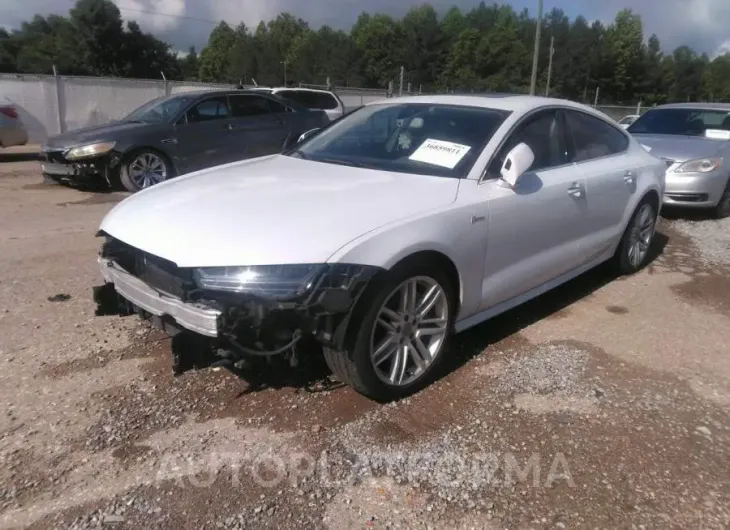 AUDI A7 2017 vin WAUW2AFC6HN069086 from auto auction Iaai