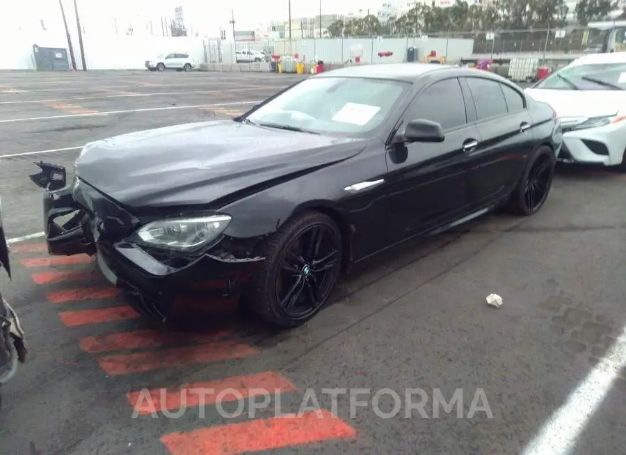 BMW 6 SERIES 2015 vin WBA6A0C51FD318366 from auto auction Iaai