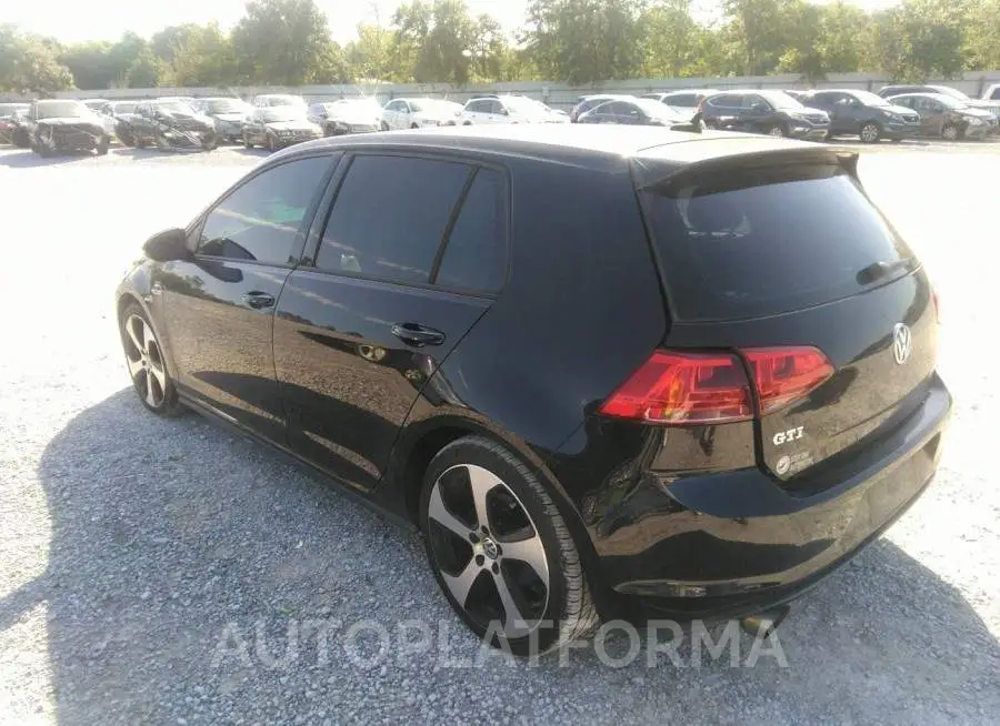 VOLKSWAGEN GOLF GTI 2015 vin 3VW5T7AUXFM000940 from auto auction Iaai