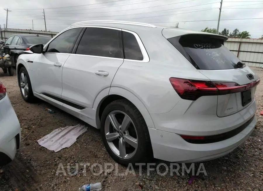 AUDI E-TRON 2019 vin WA1LAAGE7KB020913 from auto auction Iaai