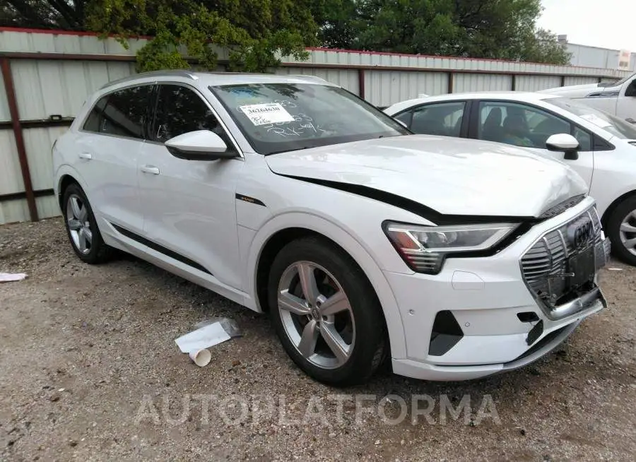 AUDI E-TRON 2019 vin WA1LAAGE7KB020913 from auto auction Iaai