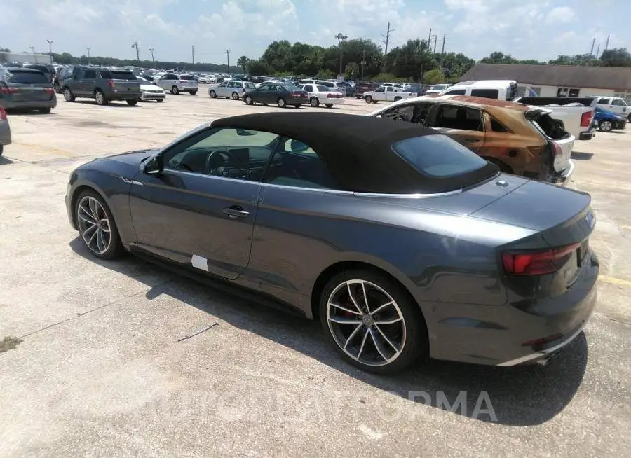 AUDI S5 CABRIOLET 2018 vin WAU24GF56JN003723 from auto auction Iaai