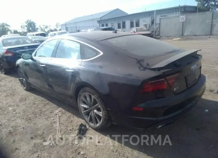 AUDI A7 2016 vin WAUWGAFC7GN015408 from auto auction Iaai