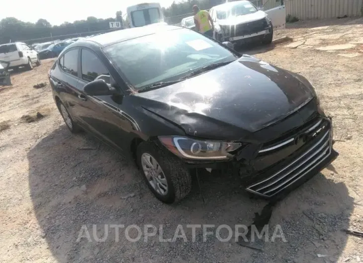 HYUNDAI ELANTRA 2017 vin KMHD74LF1HU116537 from auto auction Iaai