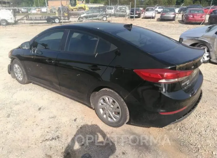 HYUNDAI ELANTRA 2017 vin KMHD74LF1HU116537 from auto auction Iaai