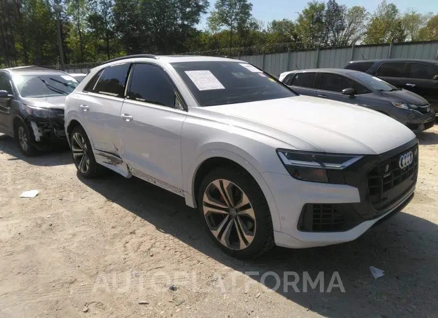 AUDI Q8 2019 vin WA1BVAF15KD039981 from auto auction Iaai