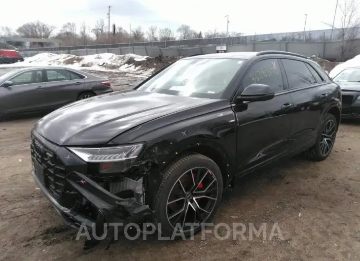 AUDI Q8 2021 vin WA1EVAF1XMD016194 from auto auction Iaai