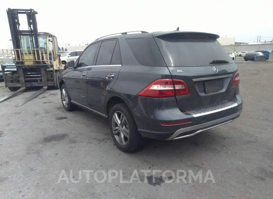 MERCEDES-BENZ M-CLASS 2015 vin 4JGDA5JB0FA499411 from auto auction Iaai