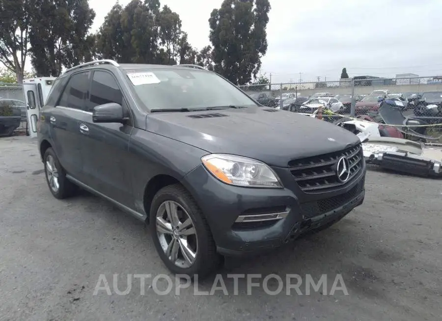 MERCEDES-BENZ M-CLASS 2015 vin 4JGDA5JB0FA499411 from auto auction Iaai