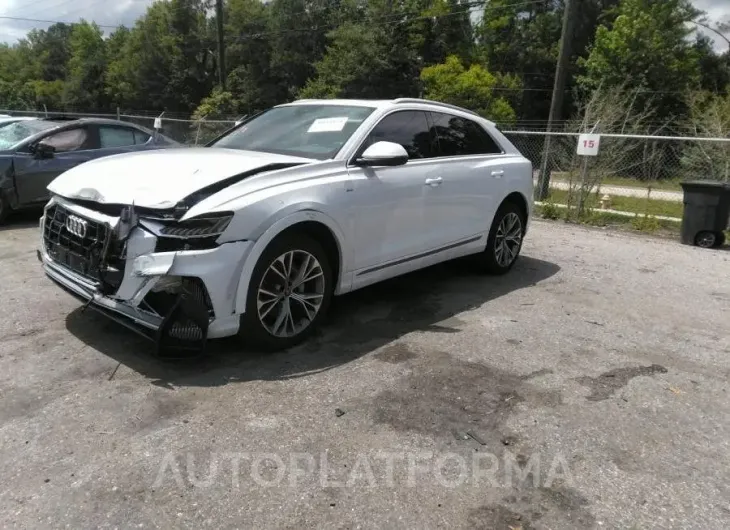 AUDI Q8 2021 vin WA1EVAF14MD032665 from auto auction Iaai