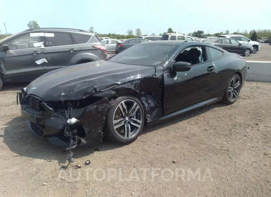 BMW 8 SERIES 2019 vin WBABC4C5XKBU96752 from auto auction Iaai