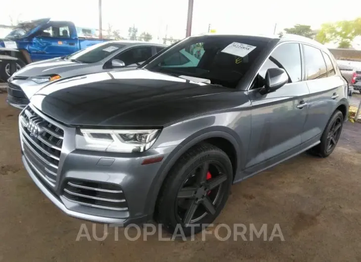 AUDI SQ5 2018 vin WA1C4BFY1J2033647 from auto auction Iaai