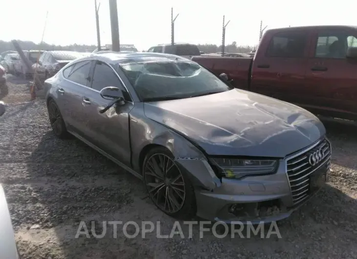 AUDI A7 2016 vin WAUWGAFC8GN138389 from auto auction Iaai