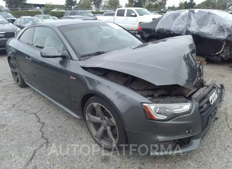 AUDI S5 2015 vin WAUCGAFRXFA026173 from auto auction Iaai