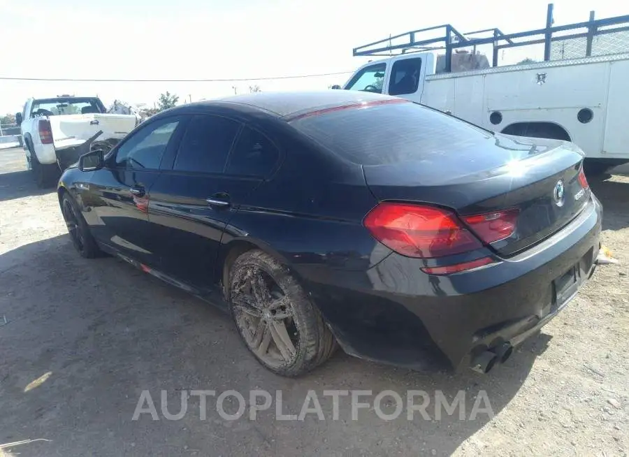 BMW 6 SERIES 2015 vin WBA6B2C55FD799098 from auto auction Iaai