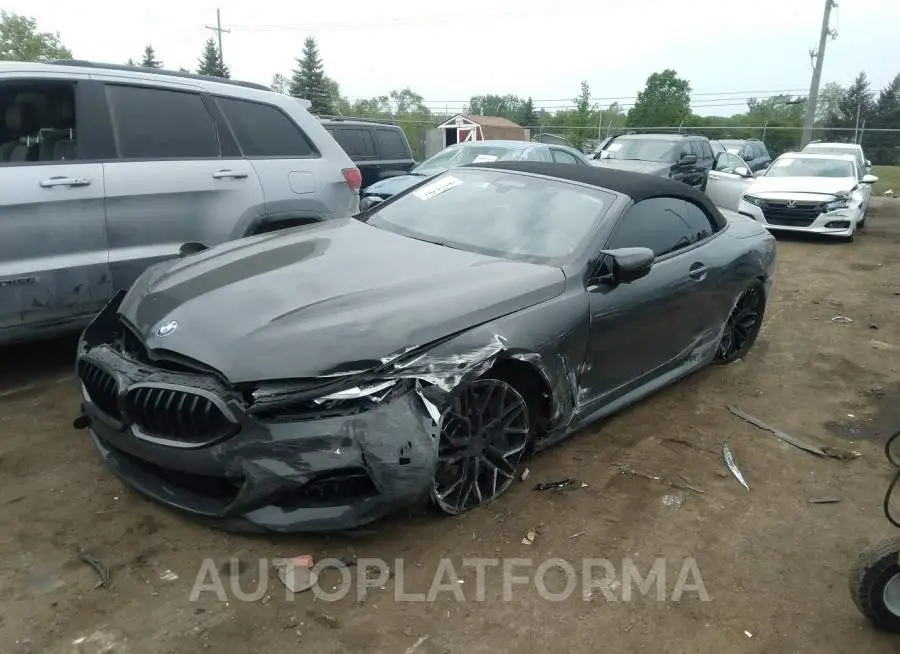 BMW 8 SERIES 2019 vin WBAFY4C5XKBJ98740 from auto auction Iaai