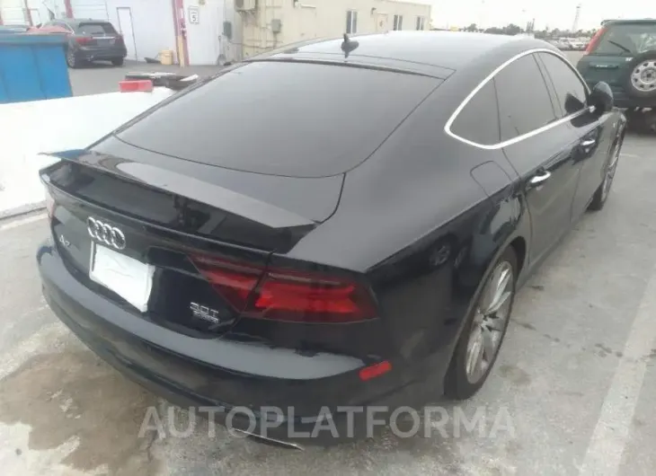 AUDI A7 2016 vin WAUWGAFC3GN007077 from auto auction Iaai