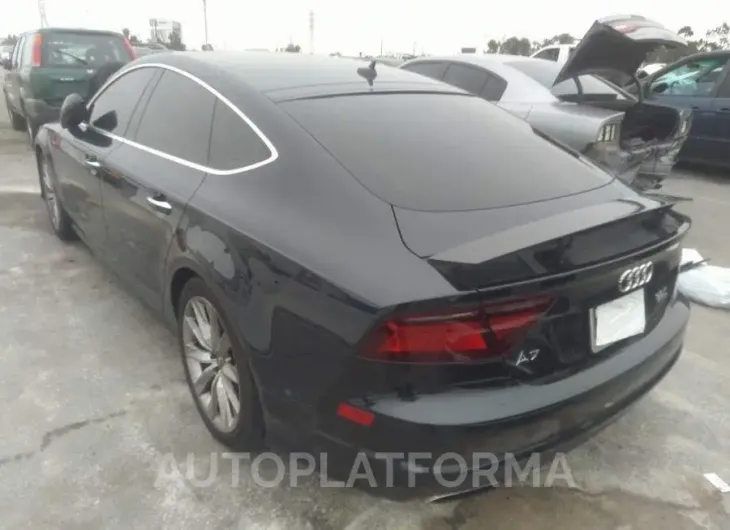 AUDI A7 2016 vin WAUWGAFC3GN007077 from auto auction Iaai