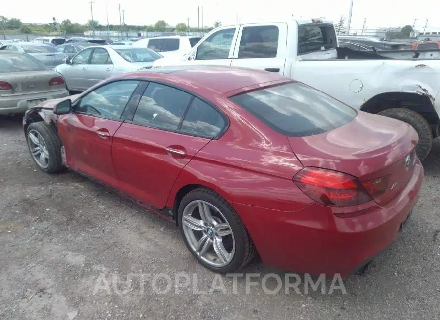 BMW 6 SERIES 2015 vin WBA6B8C5XFD453440 from auto auction Iaai