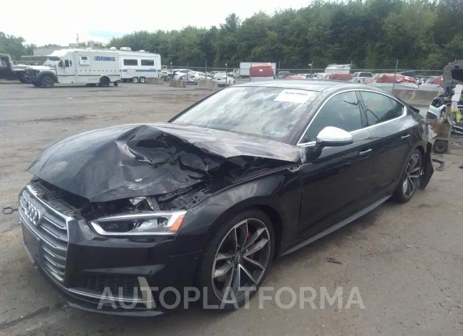 AUDI S5 SPORTBACK 2018 vin WAUB4CF53JA131711 from auto auction Iaai