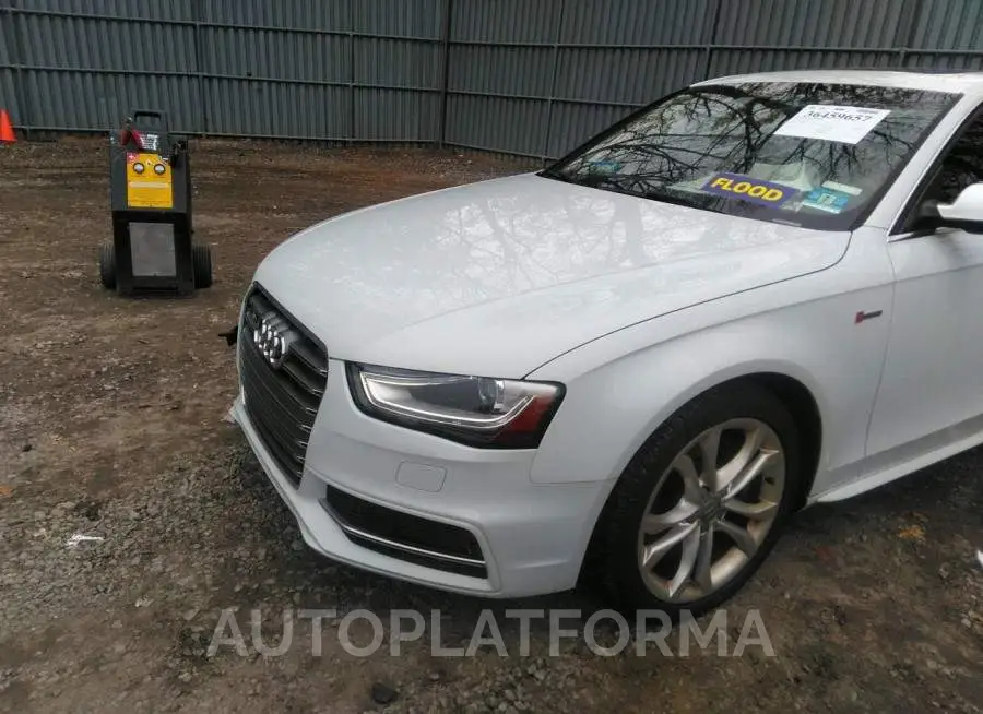 AUDI S4 2015 vin WAUBGAFL4FA020327 from auto auction Iaai