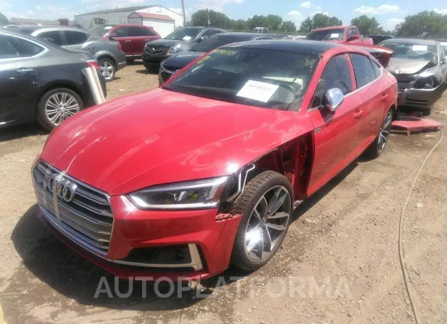 AUDI S5 SPORTBACK 2019 vin WAUC4CF59KA063307 from auto auction Iaai