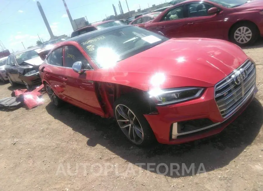 AUDI S5 SPORTBACK 2019 vin WAUC4CF59KA063307 from auto auction Iaai