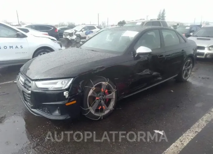 AUDI S4 2019 vin WAUB4AF47KA020981 from auto auction Iaai