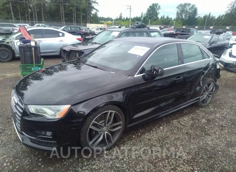 AUDI S3 2015 vin WAUFFGFF0F1093681 from auto auction Iaai