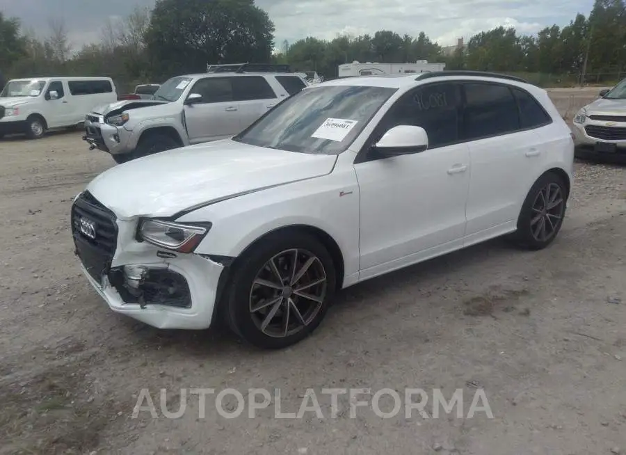 AUDI SQ5 2016 vin WA1CCAFP3GA112918 from auto auction Iaai