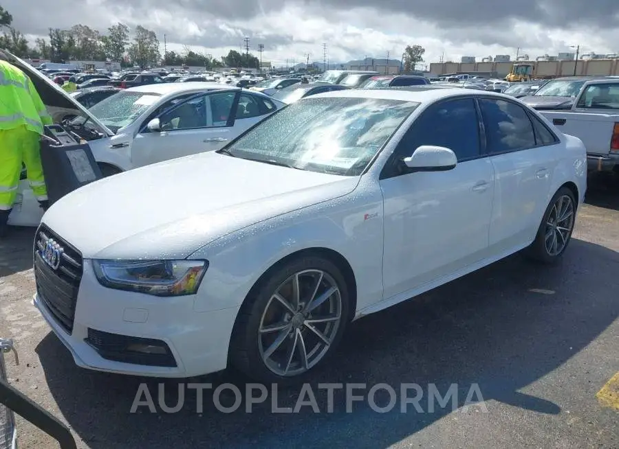 AUDI S4 2015 vin WAUDGAFL9FA059486 from auto auction Iaai