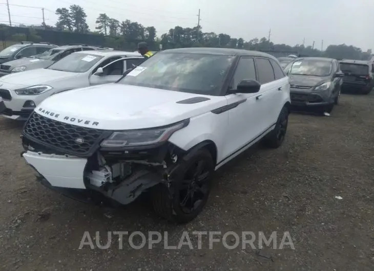 LAND ROVER RANGE ROVER VELAR 2022 vin SALYT2EX0NA345678 from auto auction Iaai