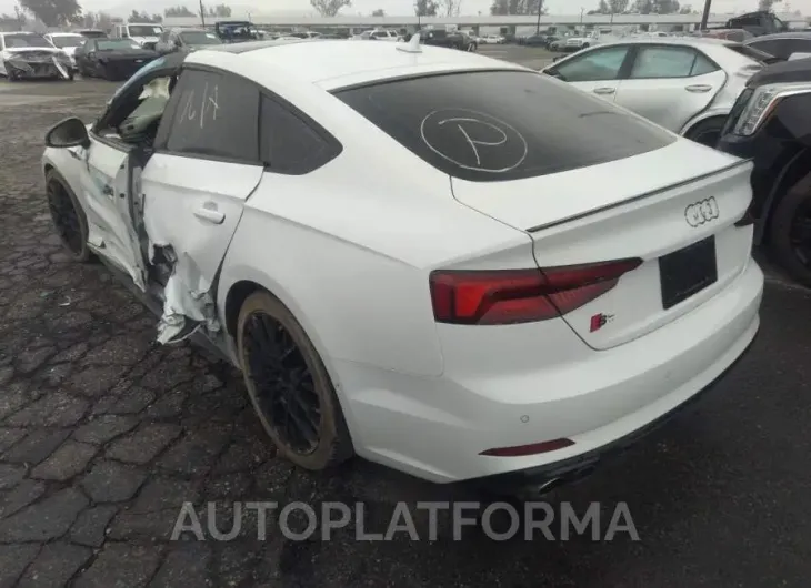 AUDI S5 SPORTBACK 2019 vin WAUC4CF5XKA004587 from auto auction Iaai