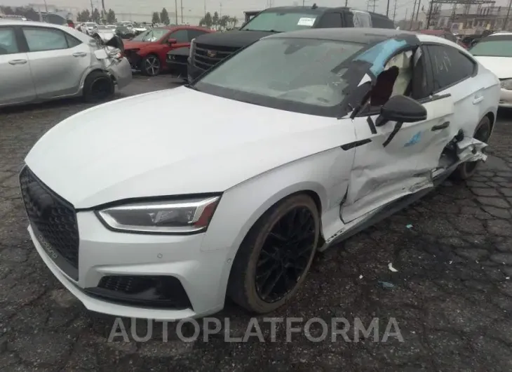 AUDI S5 SPORTBACK 2019 vin WAUC4CF5XKA004587 from auto auction Iaai