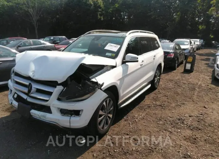 MERCEDES-BENZ GL 2016 vin 4JGDF6EE3GA699633 from auto auction Iaai