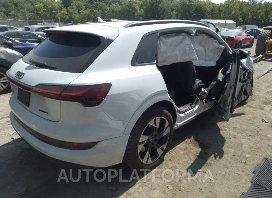 AUDI E-TRON 2022 vin WA1AAAGE2NB043043 from auto auction Iaai