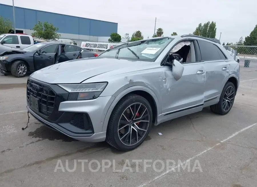 AUDI Q8 2021 vin WA1FVAF13MD025050 from auto auction Iaai