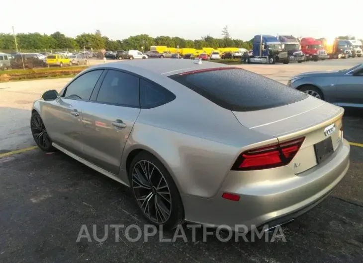 AUDI A7 2018 vin WAUW3AFC5JN014387 from auto auction Iaai