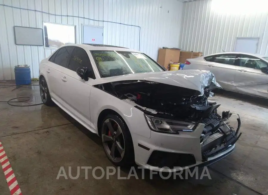 AUDI S4 2019 vin WAUB4AF42KA107235 from auto auction Iaai