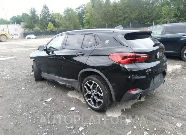 BMW X2 2018 vin WBXYJ5C3XJEF81438 from auto auction Iaai