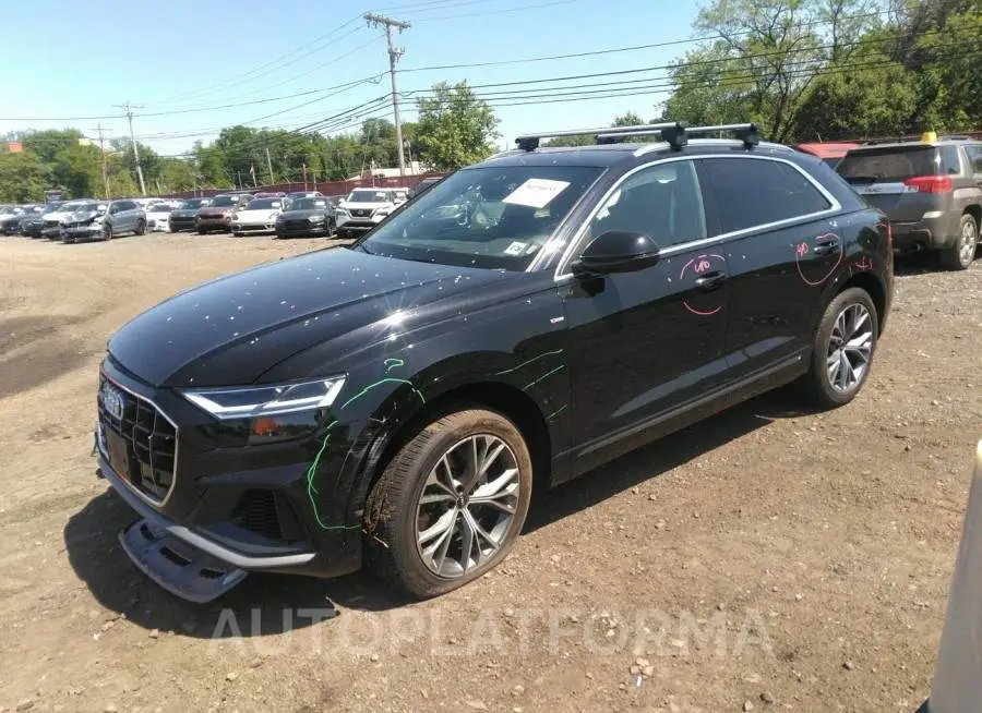 AUDI Q8 2021 vin WA1EVAF17MD011440 from auto auction Iaai