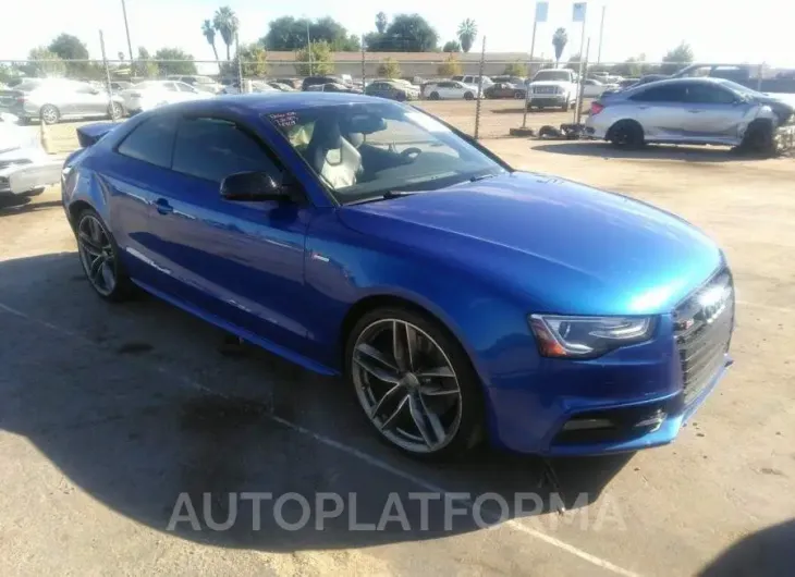 AUDI S5 2016 vin WAUC4AFR2GA025593 from auto auction Iaai