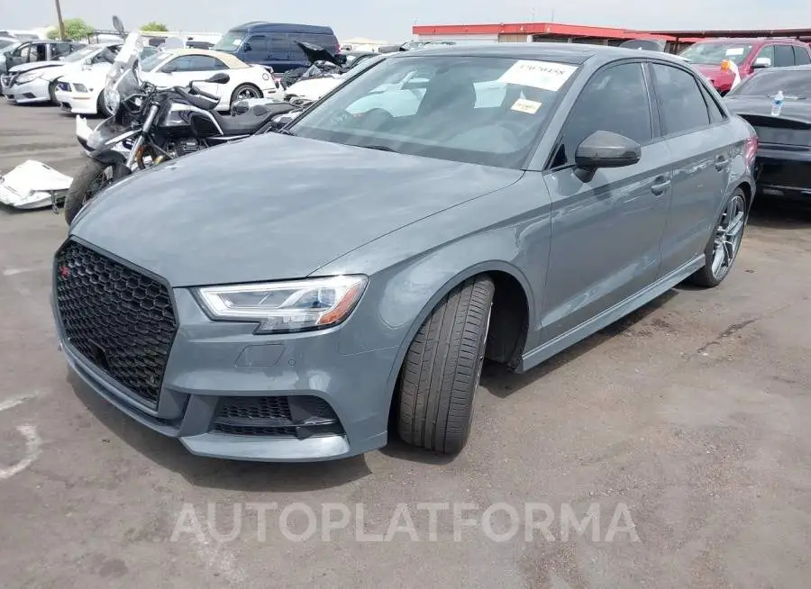 AUDI S3 2017 vin WAUB1GFF2H1015838 from auto auction Iaai