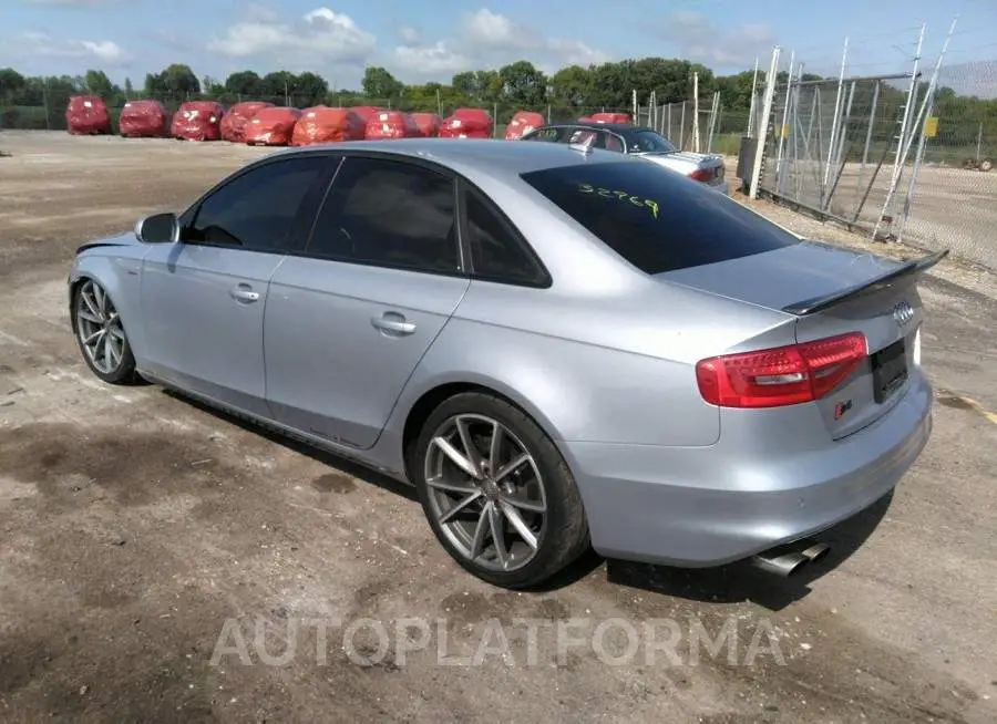 AUDI S4 2015 vin WAUBGAFLXFA045443 from auto auction Iaai