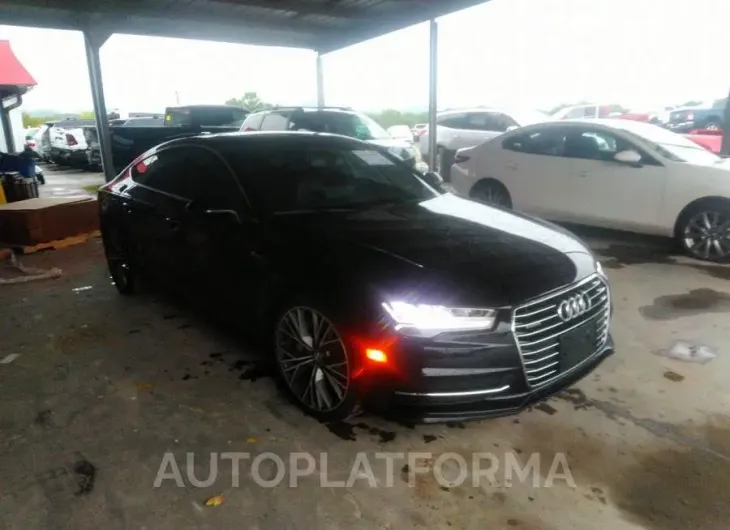 AUDI A7 2016 vin WAUWGAFC7GN064852 from auto auction Iaai