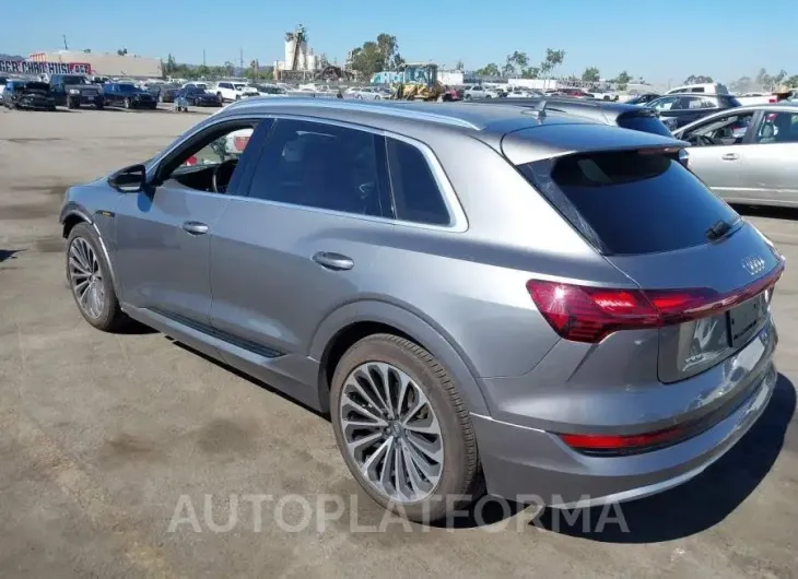 AUDI E-TRON 2019 vin WA1VAAGE6KB020703 from auto auction Iaai